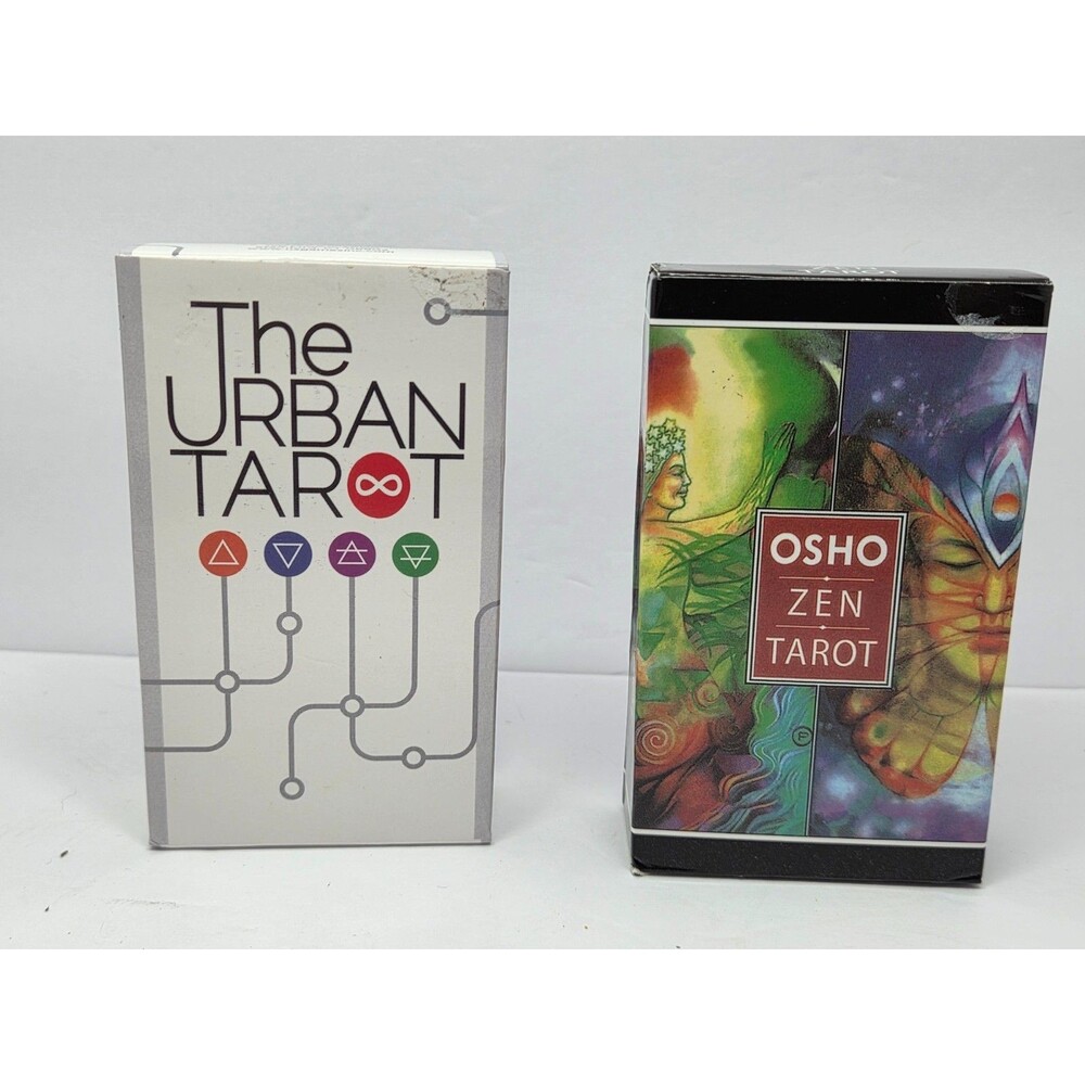 Tarot Deck Lot: The Urban Tarot by Robin Scott & Osho Zen Tarot